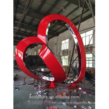 Modern Famous Arts Abstract Stainless steel Sculpture for Outdoor decoration